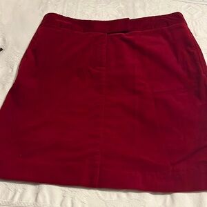 Harold’s dark red corduroy skirt size 10 in perfect condition